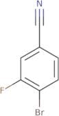 4-Bromo-3-fluorobenzonitrile