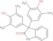 3,3-Bis-(3,5-dimethyl-4-hydroxyphenyl)-1,3-dihydro-indol-2-one