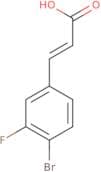 4-Bromo-3-fluorocinnamic acid