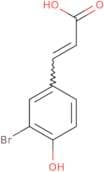 3-Bromo-4-hydroxycinnamic acid