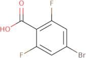 4-Bromo-2,6-difluorobenzoic acid