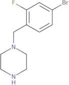 1-(4-Bromo-2-fluorobenzyl)piperazine