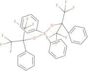 Bis[α,α-bis(trifluoromethyl)benzenemethanolato]diphenylsulfur
