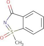 1-Methyl-3H-1λ⁶,2-benzothiazole-1,3-dione