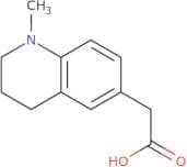 2-(1-Methyl-1,2,3,4-tetrahydroquinolin-6-yl)acetic acid