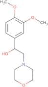 1-(3,4-Dimethoxyphenyl)-2-(morpholin-4-yl)ethan-1-ol