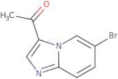 1-{6-bromoimidazo[1,2-a]pyridin-3-yl}ethan-1-one