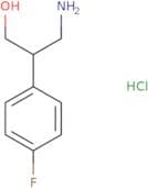 3-Amino-2-(4-fluorophenyl)propan-1-ol hydrochloride