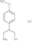 3-Amino-2-(4-methoxyphenyl)propan-1-ol hydrochloride