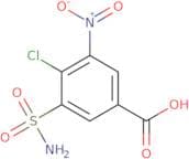 4-Chloro-3-nitro-5-sulfamoylbenzoic acid
