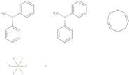 (1,5-Cyclooctadiene)bis(methyldiphenylphosphine) iridium(I) hexafluorophosphate