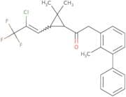 1-{3-[(1E)-2-Chloro-3,3,3-trifluoro-1-propen-1-yl]-2,2-dimethylcyclopropyl}-2-(2-methyl-3-biphenyl…