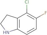 4-chloro-5-fluoro-2,3-dihydro-1h-indole