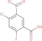 4-chloro-2-fluoro-5-nitrobenzoic Acid