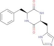Cyclo(-His-Phe)