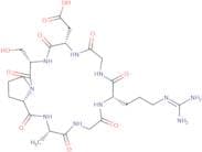 Cyclo(-Gly-Arg-Gly-Asp-Ser-Pro-Ala)