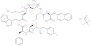 H-p-Chloro-Phe-D-Cys-b-(3-pyridyl)-Ala-D-Trp-Lys-tBu-Gly-Cys-2-Nal-NH2 trifluoroacetate salt (Disu…