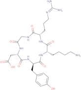 Cyclo(-Arg-Gly-Asp-D-Tyr-Lys) trifluoroacetate salt