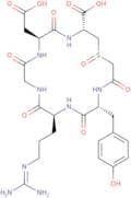 Cyclo(-D-Tyr-Arg-Gly-Asp-Cys(carboxymethyl)-OH) sulfoxide