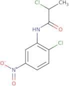 2-Chloro-N-(2-chloro-5-nitrophenyl)propanamide