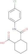 2-{[(4-Chlorophenyl)amino]carbonyl}cyclohexanecarboxylic acid