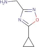 [(5-Cyclopropyl-1,2,4-oxadiazol-3-yl)methyl]amine hydrochloride