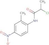 2-Chloro-N-(2-methyl-4-nitrophenyl)propanamide