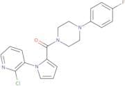 1-{[1-(2-Chloropyridin-3-yl)-1H-pyrrol-2-yl]carbonyl}-4-(4-fluorophenyl)piperazine