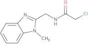 2-Chloro-N-[(1-methyl-1H-benzimidazol-2-yl)methyl]acetamide