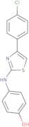 4-[[4-(4-Chlorophenyl)-2-thiazolyl]amino]phenol