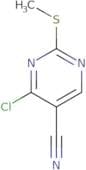 4-Chloro-2-(methylthio)pyrimidine-5-carbonitrile