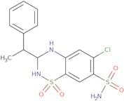 6-Chloro-3,4-dihydro-3-(a-methylbenzyl)-2H-1,2,4-benzothiadiazine-7-sulfonamide 1,1-dioxide