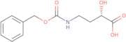 (S)-N-Carbobenzyloxy-4-amino-2-hydroxybutyric acid