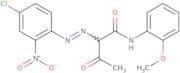 2-[(4-Chloro-2-nitrophenyl)azo]-N-(2-methoxyphenyl)-3-oxobutanamide