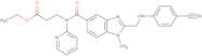 3-((2-[(4-Cyano-phenylamino)-methyl]-1-methyl-1H-benzoimidazole-5-carbonyl)-pyridin-2-yl-amino)-pr…