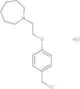 1-(2-(4-(Chloromethyl)phenoxy)ethyl)azepane HCl