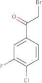 2-Bromo-1-(4-chloro-3-fluorophenyl)ethanone