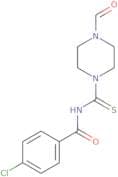 1-(4-Chlorobenzoyl)-3-(4-formylpiperazinyl)thiourea