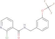 (2-chloro(3-pyridyl))-N-((3-(trifluoromethoxy)phenyl)methyl)formamide