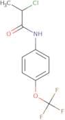 2-chloro-N-(4-(trifluoromethoxy)phenyl)propanamide