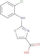 2-((2-Chlorophenyl)amino)-1,3-thiazole-4-carboxylic acid