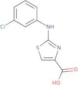 2-((3-Chlorophenyl)amino)-1,3-thiazole-4-carboxylic acid