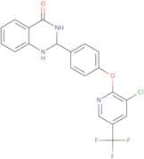 2-(4-(3-Chloro-5-(trifluoromethyl)-2-pyridyloxy)phenyl)-1,2,3-trihydroquinazolin-4-one