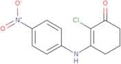 2-Chloro-3-((4-nitrophenyl)amino)cyclohex-2-en-1-one