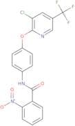 N-(4-(3-Chloro-5-(trifluoromethyl)(2-pyridyloxy))phenyl)(2-nitrophenyl)formamide