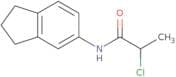 2-Chloro-N-indan-5-ylpropanamide
