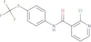 (2-chloro(3-pyridyl))-N-(4-(trifluoromethylthio)phenyl)formamide