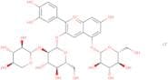Cyanidin 3-sambubioside-5-glucoside chloride