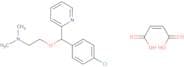 2-[(4-Chlorophenyl)-2-pyridinylmethoxy]-N,N-dimethylethanamine maleate salt