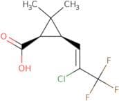 cis-3-(2-Chloro-3,3,3-trifluoro-1-propenyl)-2,2-dimethyl-cyclopropanecarboxylic acid